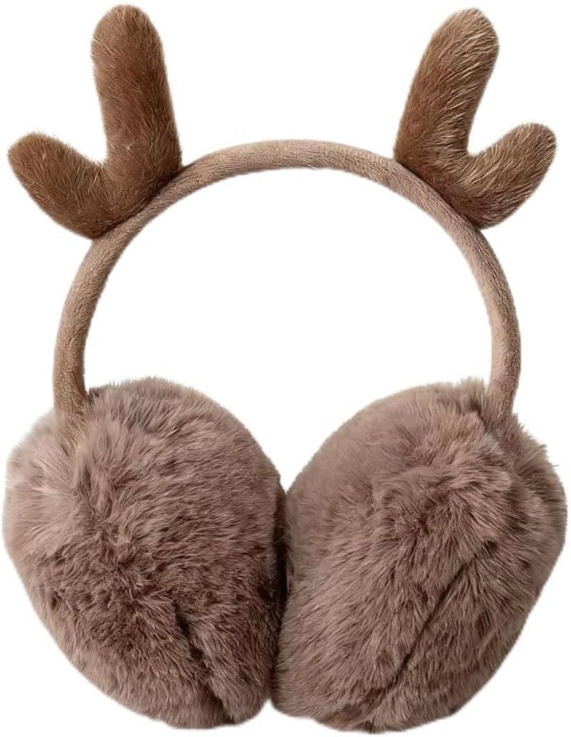 KEEPFLY Store Kids Girls Winter Earmuffs Warm Cute Plush Cat Ears Muffs Toddler Boys Ear Warmer Outdoor Ear Covers - Image 1